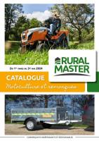 Catalogue Rural Master en ligne du 01 mars au 31 mai 2024