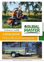 Catalogue Rural Master en ligne du 18 mars au 01 juin 2024