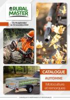 Catalogue Rural Master en ligne du 16 septembre au 16 novembre 2024