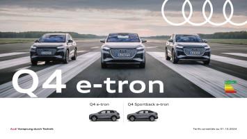 Catalogue Audi en ligne du 07 au 31 janvier 2025