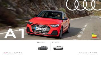 Catalogue Audi en ligne du 07 au 31 janvier 2025