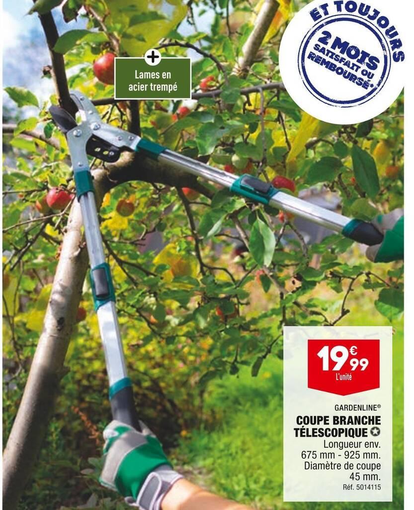 GARDENLINE COUPE BRANCHE TÉLESCOPIQUE