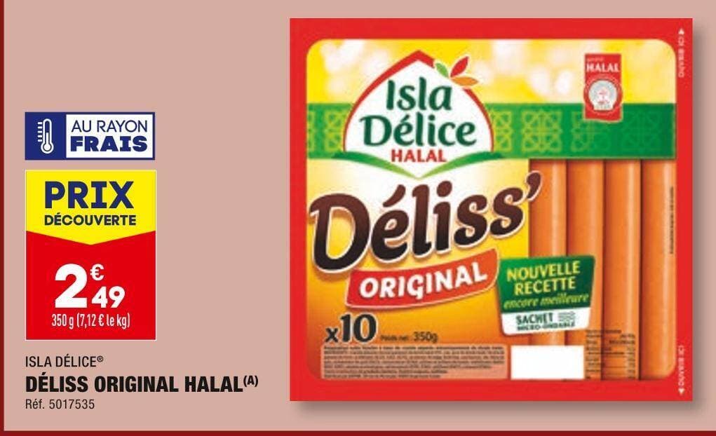ISLA DÉLICE DÉLISS ORIGINAL HALAL