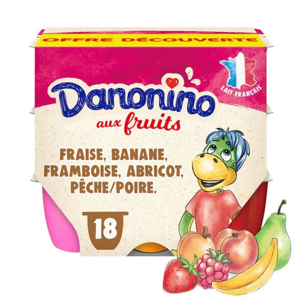 DANONINO Danonino aux fruits Offre Découverte
