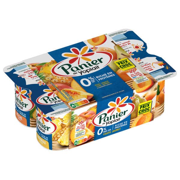 PANIER DE YOPLAIT Yaourts aux Fruits Prix Choc