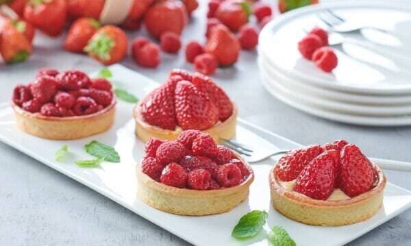 4 tartelettes assorties