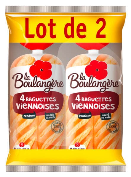 LA BOULANGÈRE Baguettes viennoises