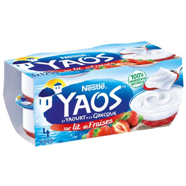 NESTLÉ Yaourts à la Grecque Yaos