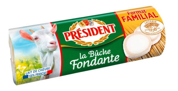 PRÉSIDENT La Bûche Fondante Format Familial
