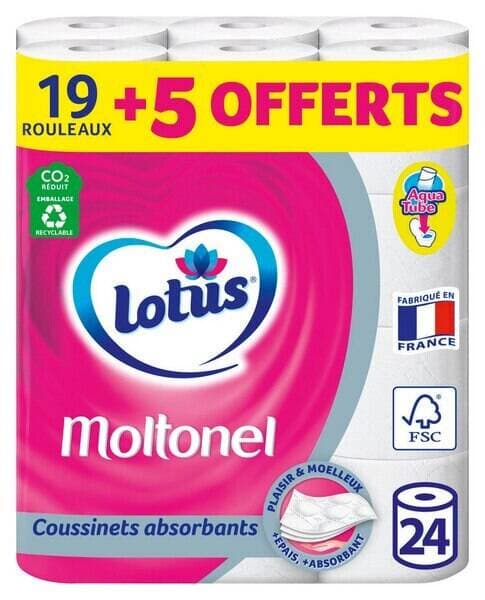 LOTUS Papier toilette Moltonel