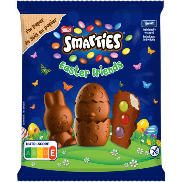 SMARTIES Mini Figurines de Pâques en Chocolat