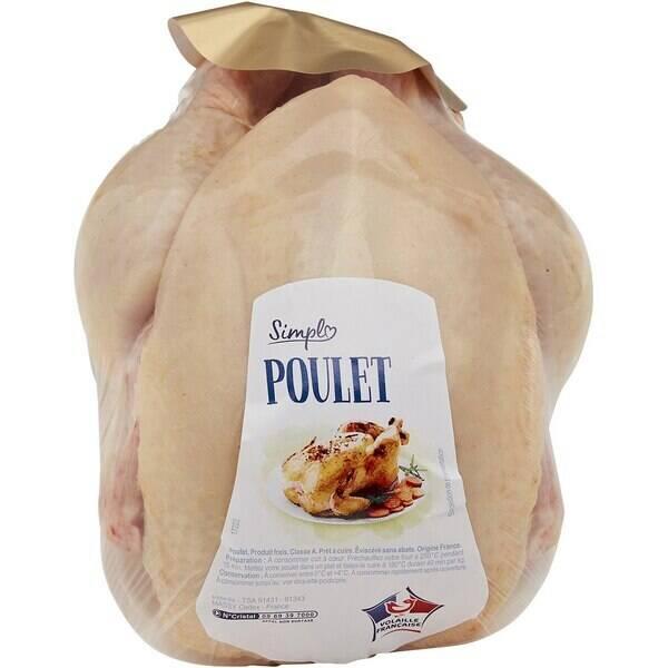 SIMPL Poulet blanc prêt à cuire