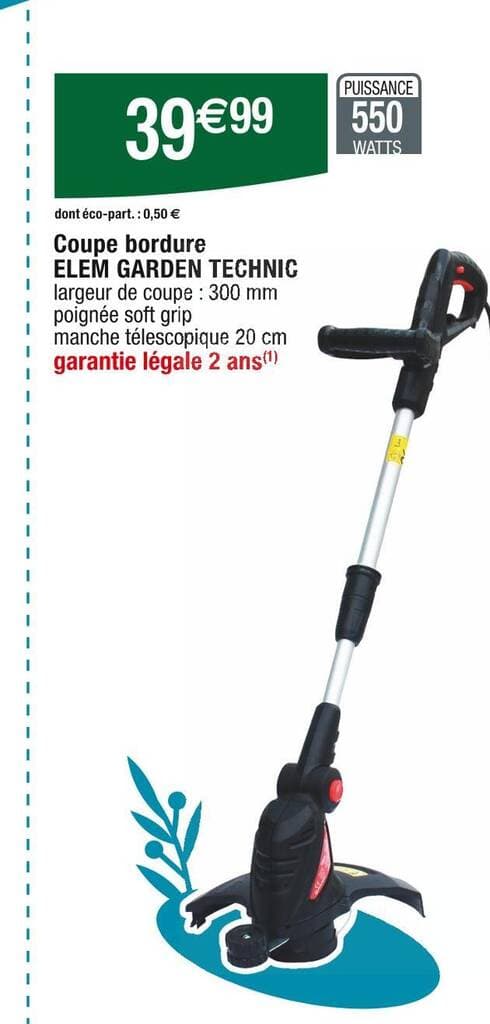 ELEM GARDEN TECHNIC Coupe bordure