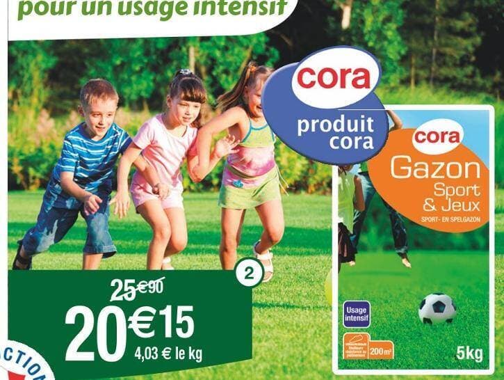 CORA Semences Gazon sport et jeux