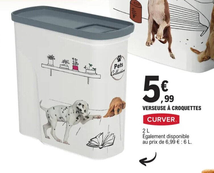 VERSEUSE À CROQUETTES CURVER.