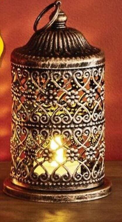 Lanterne LED Ø8,5x15 cm Réf. 618663