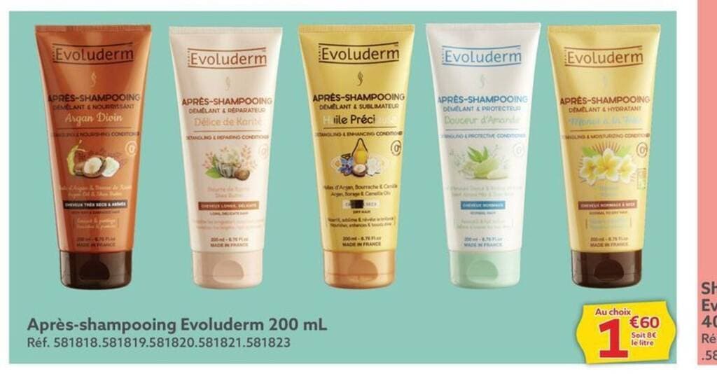 Après-shampooing Evoluderm 200 mL