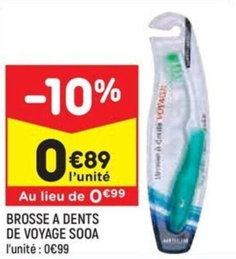 BROSSE A DENTS DE VOYAGE SOOA