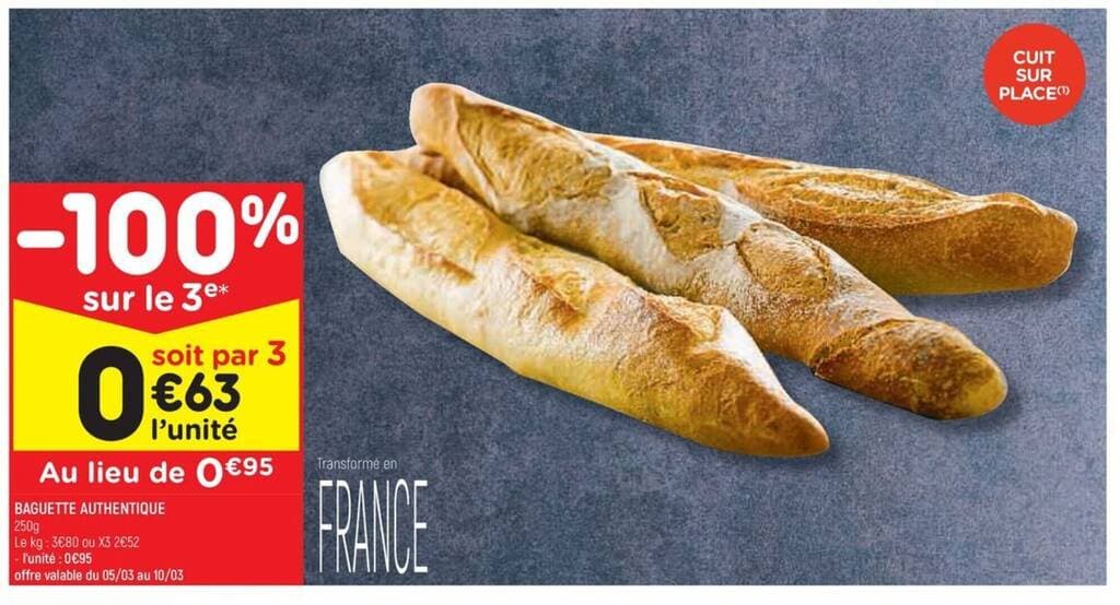 BAGUETTE AUTHENTIQUE