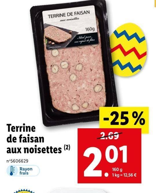 Terrine de faisan aux noisettes