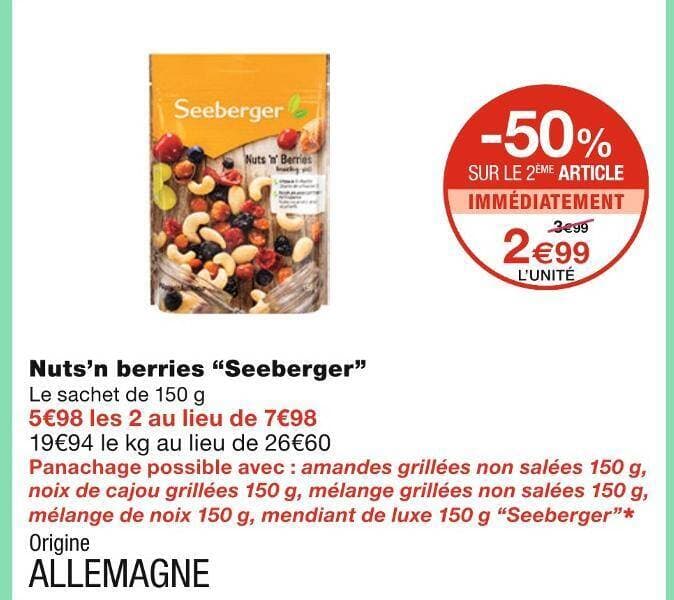 Seeberger Nuts’n berries