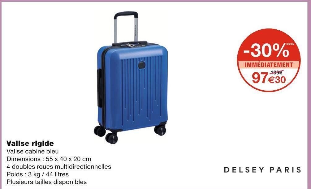 DESLEY PARIS Valise rigide