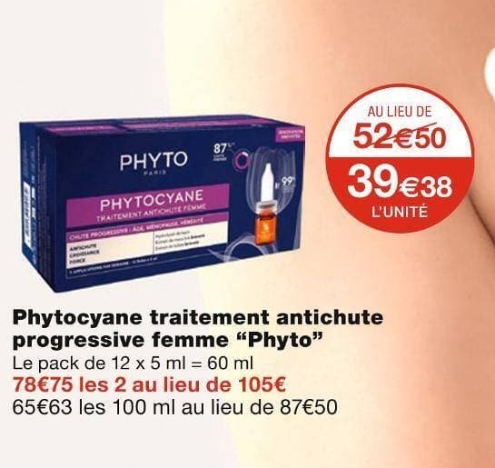 Phyto Phytocyane traitement antichute progressive femme