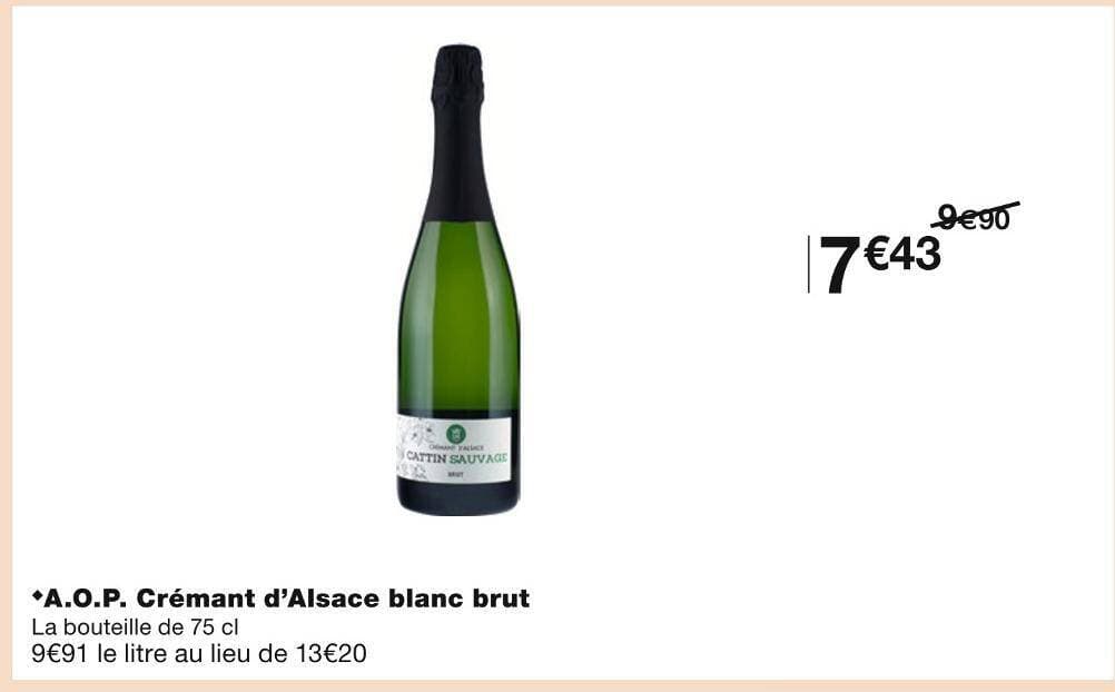 A.O.P. Crémant d’Alsace blanc brut