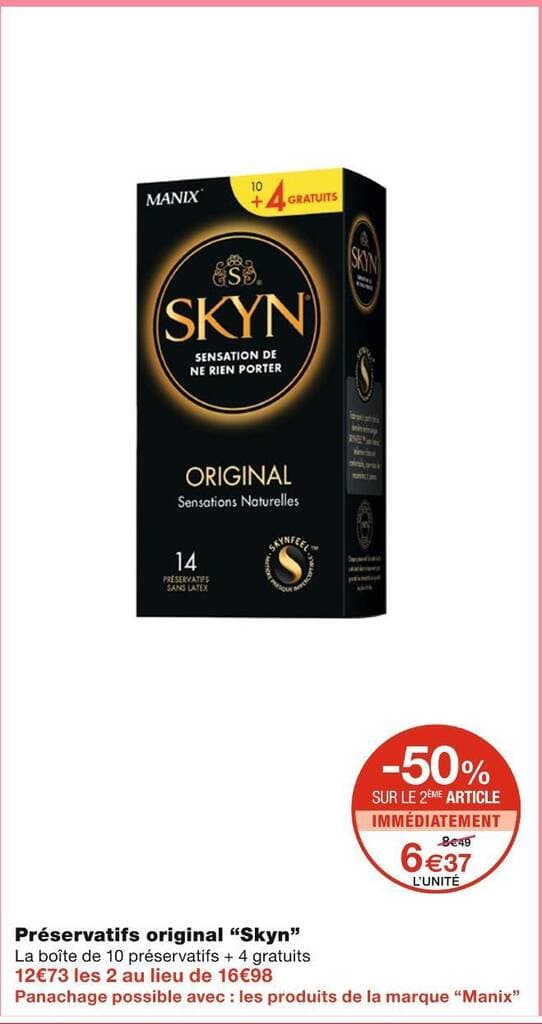 Skyn Préservatifs original