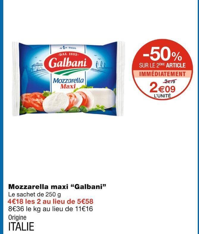 Galbani Mozzarella maxi