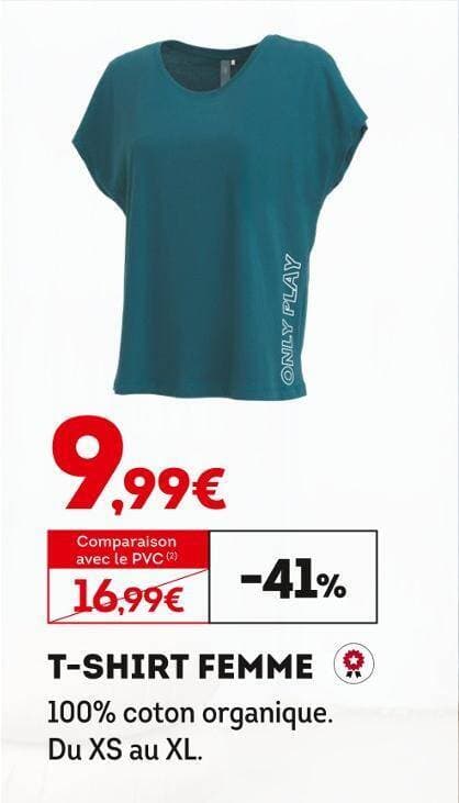 ONLY PLAY T-SHIRT FEMME