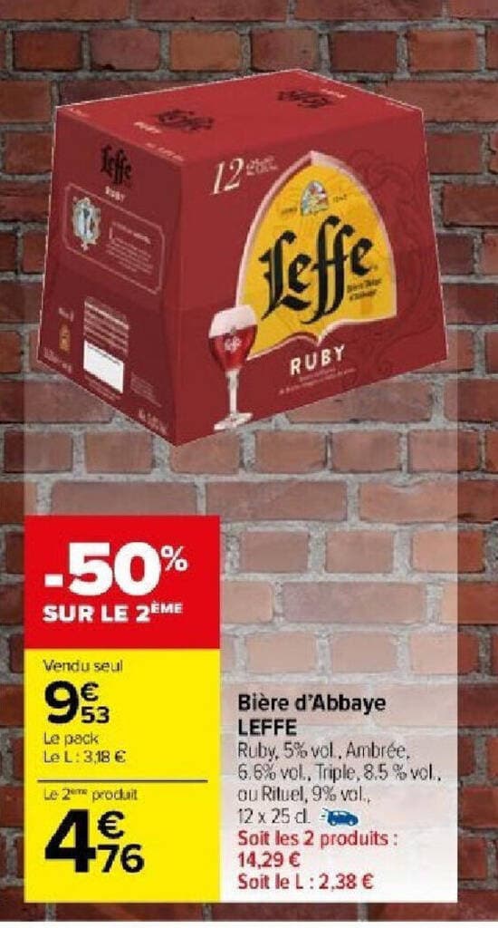 Bière d'Abbaye LEFFE