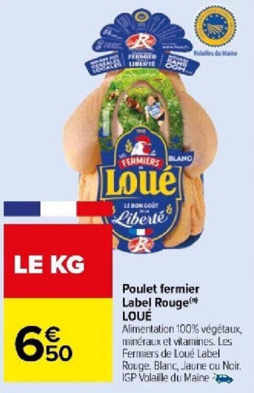 Poulet fermier Label Rouge( LOUÉ