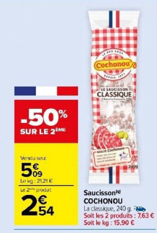 Saucisson Cochonou