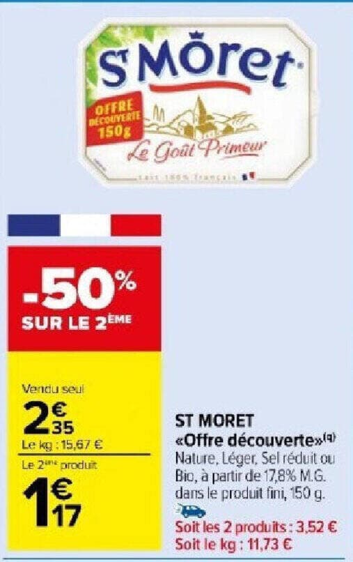 ST MORET <Offre découverte»