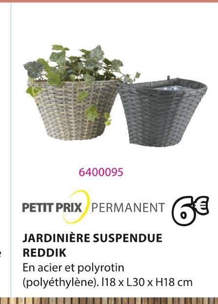 JARDINIÈRE SUSPENDUE REDDIK