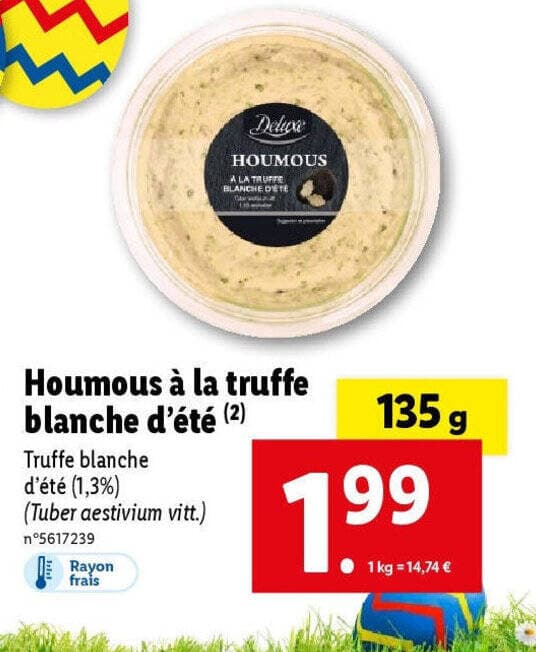 Houmous à la truffe blanche d'été (2)