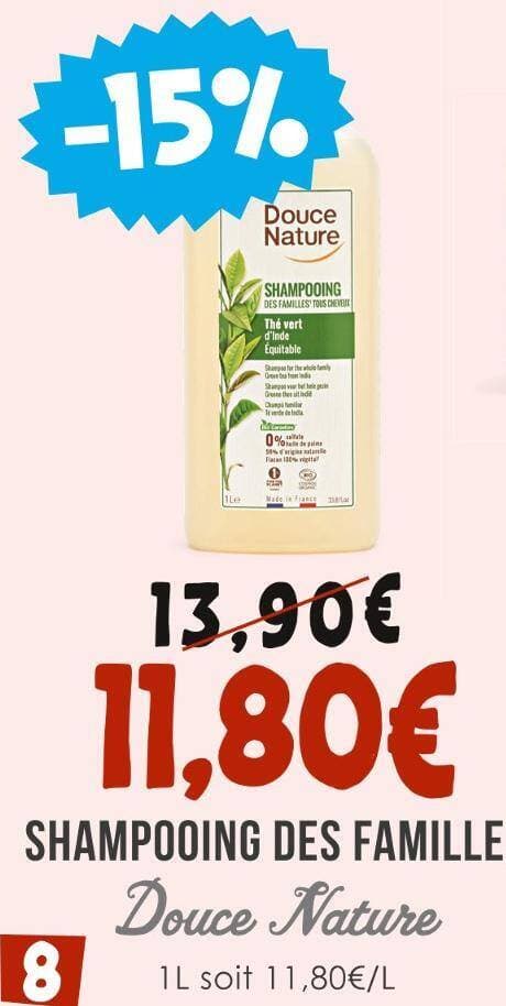 Douce Nature SHAMPOOING DES FAMILLES