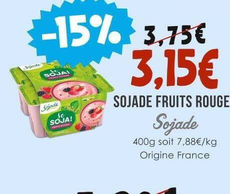 Sojade SOJADE FRUITS ROUGES
