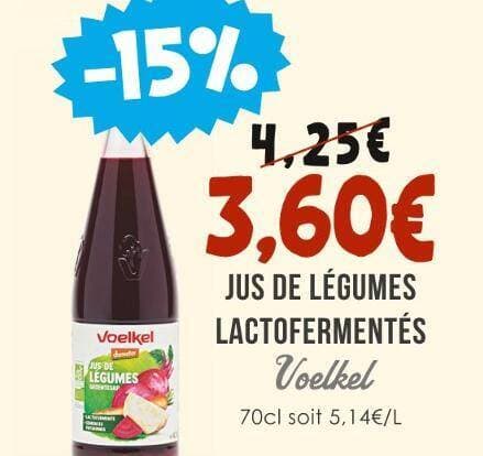 Voelkel JUS DE LÉGUMES LACTOFERMENTÉS