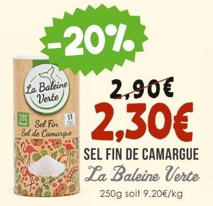 La Baleine Verte SEL FIN DE CAMARGUE