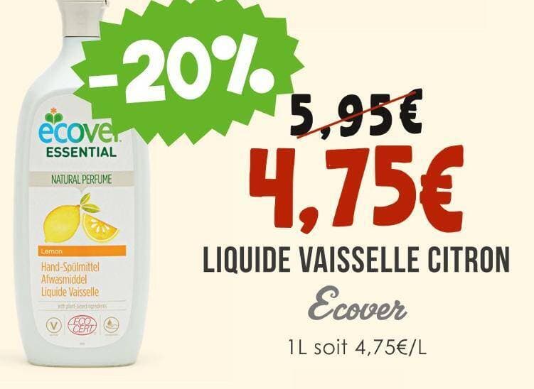 Ecover LIQUIDE VAISSELLE CITRON