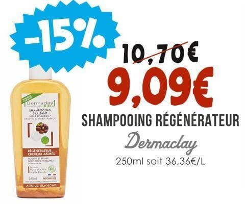 Dermaclay SHAMPOOING RÉGÉNÉRATEUR