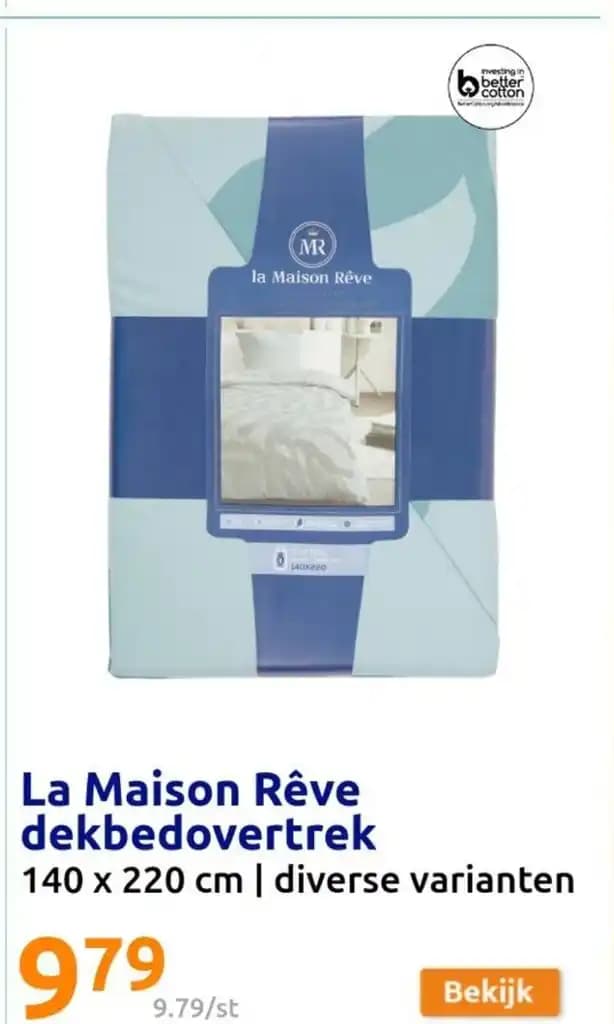 La Maison Rêve dekbedovertrek 140 x 220 cm | diverse varianten