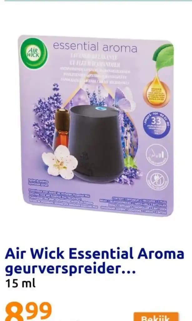 Air Wick Essential Aroma Pairz sneakersokken geurverspreider...