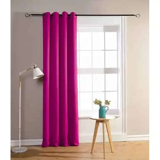Rideau Occultant Fushia 140 X 260 Cm