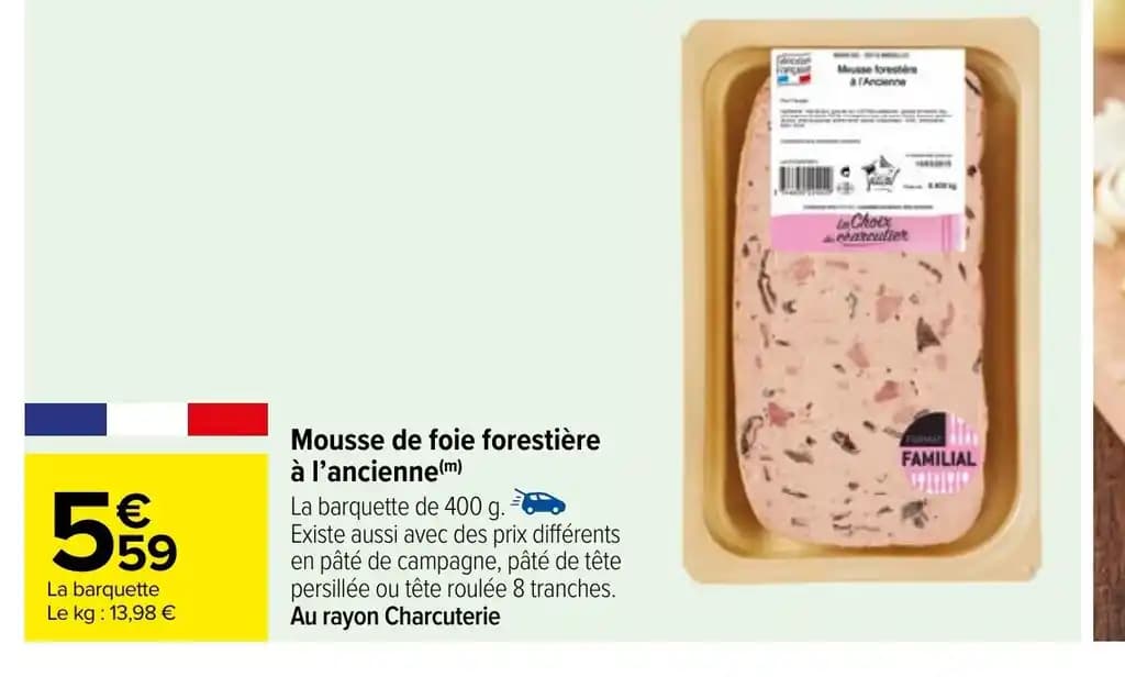Mousse de foie forestière