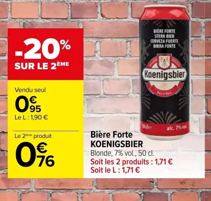 Bière Forte KOENIGSBIER