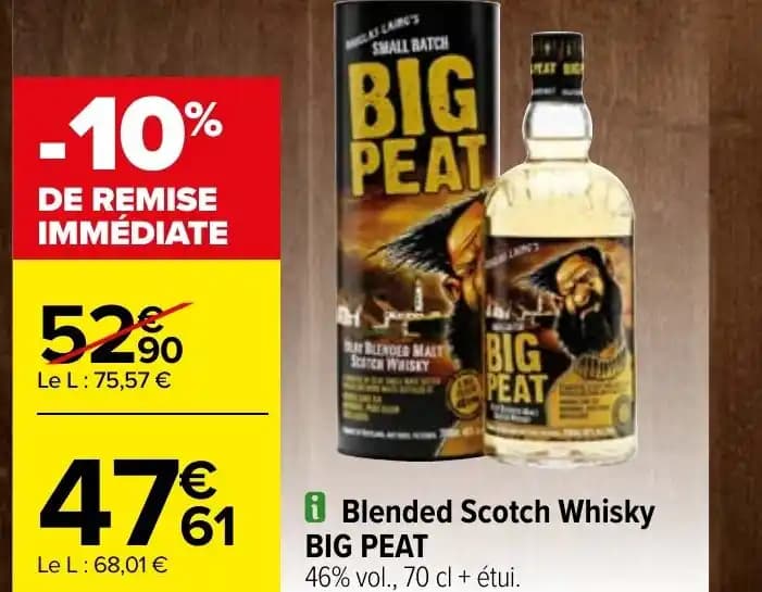 Blended Scotch Whisky BIG PEAT