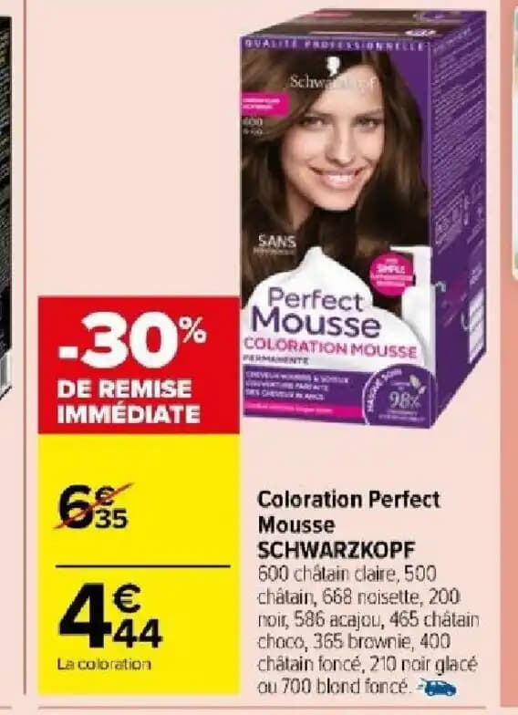 Coloration Perfect Mousse